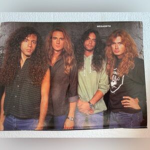 Megadeth Band Pinup
